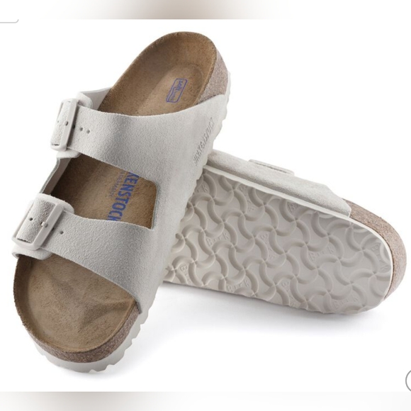 Birkenstock Shoes - Birkenstock Arizona Soft Footbed Suede Leather